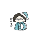 かわいくておかしい女の子たちのスタンプ（個別スタンプ：14）