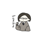 かわいくておかしい女の子たちのスタンプ（個別スタンプ：16）