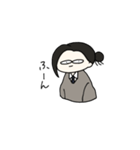 かわいくておかしい女の子たちのスタンプ（個別スタンプ：18）