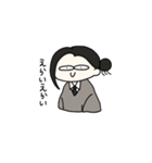 かわいくておかしい女の子たちのスタンプ（個別スタンプ：24）