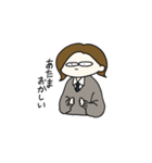 かわいくておかしい女の子たちのスタンプ（個別スタンプ：27）