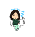 愛され麻莉奈の日常（個別スタンプ：3）