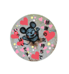 どうして からすは まっくろなの？①（個別スタンプ：7）