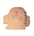 安っぽい鉛筆描きスタンプ（個別スタンプ：3）