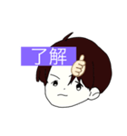 推しで会話スタンプ（個別スタンプ：4）