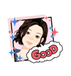 東 奈蝶のあいさつスタンプ2（個別スタンプ：1）