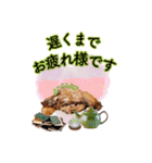 そら豆君 お仕事（個別スタンプ：32）