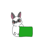 うさぎからのメッセージ（個別スタンプ：8）