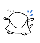 ペンギンのアイブロー（通称:アイちゃん）（個別スタンプ：4）