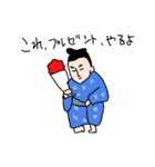 JAPANESE SAMURAI BOUZU everyday sticker（個別スタンプ：16）