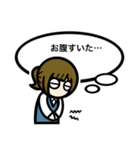 目が口ほど物いうOL【敬語・会社・新人】（個別スタンプ：27）