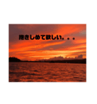 恋人 一言 恋愛 言葉 景色 夜景（個別スタンプ：5）