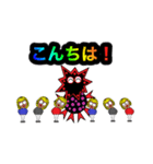スーパーコロナマン（個別スタンプ：4）