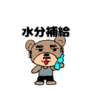 おやじクマ（介護編）（個別スタンプ：9）
