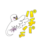 アルビノ☆セキセイインコ（個別スタンプ：21）