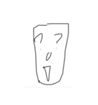 絵心が無い人が書いた顔スタンプ（個別スタンプ：19）