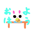うさぎメンバー（個別スタンプ：5）
