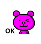 ピンくま。バル 2（個別スタンプ：5）