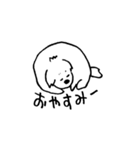白ペキニーズの日常 4（個別スタンプ：8）