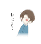 途中で力尽きた（個別スタンプ：4）