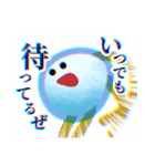 尊さに全てを左右されているくらげ（個別スタンプ：5）