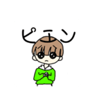 緑パーカー（個別スタンプ：2）