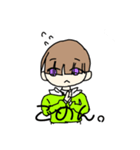 緑パーカー（個別スタンプ：5）