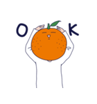 橙(だいだい)くん（個別スタンプ：2）