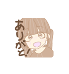 くまに変身する女の子（個別スタンプ：5）