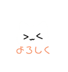金髪碧眼女性 表情スタンプ＆おまけ猫（個別スタンプ：13）