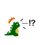 シンプルに恐竜。（個別スタンプ：6）
