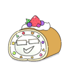 おばまん  フレーム型①（個別スタンプ：8）