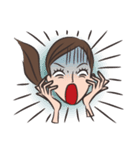 その女、無敵ナリ。（個別スタンプ：3）