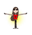 その女、無敵ナリ。（個別スタンプ：8）