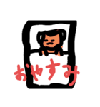 いっぱいのモキュちゃん（個別スタンプ：6）
