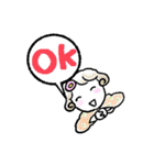 着物女子つや姫ちゃん（個別スタンプ：10）