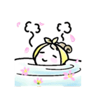 着物女子つや姫ちゃん（個別スタンプ：23）