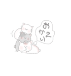 ゆきどけねこ。（個別スタンプ：16）