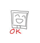 可愛いiPad君のスタンプ（個別スタンプ：1）