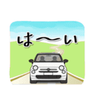 コンパクトカーでドライブ♪（個別スタンプ：3）