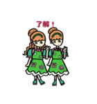 鉛筆ちゃんといちごさん（個別スタンプ：3）