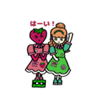 鉛筆ちゃんといちごさん（個別スタンプ：10）