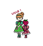鉛筆ちゃんといちごさん（個別スタンプ：16）