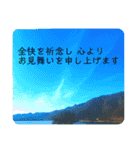 言の葉 〜自然〜お見舞い（個別スタンプ：4）