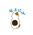 毎日ミケ（個別スタンプ：10）