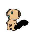 パグの日常(フォーン)（個別スタンプ：5）
