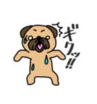 パグの日常(フォーン)（個別スタンプ：16）