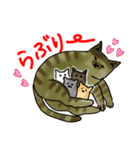 ねこ、あいさつする。（個別スタンプ：20）