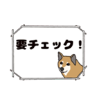 ほのぼの柴犬スタンプ（個別スタンプ：28）