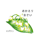 こんにちは！お花畑（個別スタンプ：9）